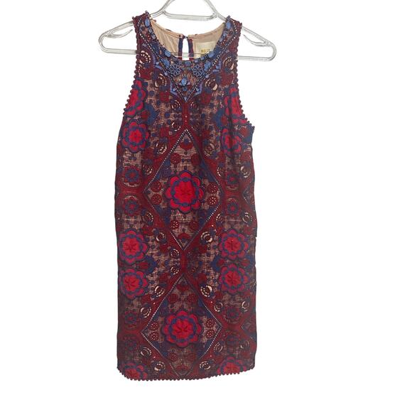 Anthropologie Maeve Women's Moran NWT Shift Dress Size 00 Sleeveless Summer - Picture 2 of 13